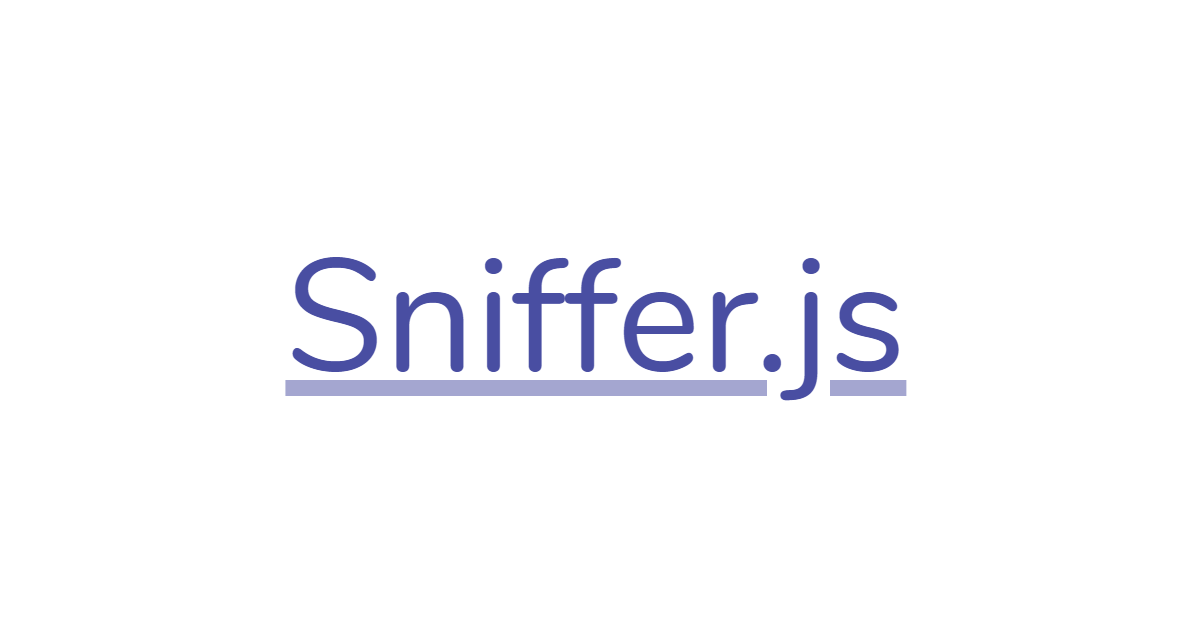 Sniffer js